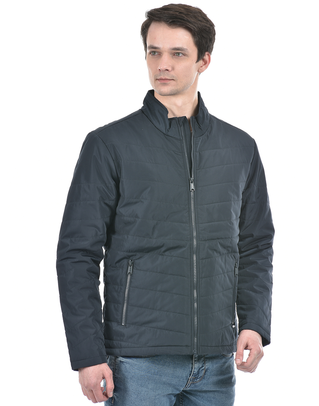 Numero Uno Men Solid Navy Jacket